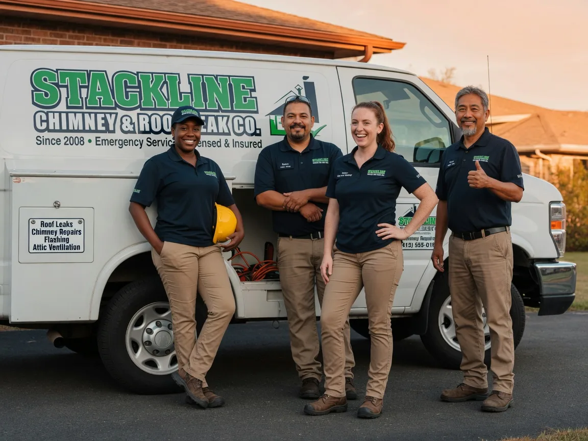 Chimney flashing repair company in Barney, ND